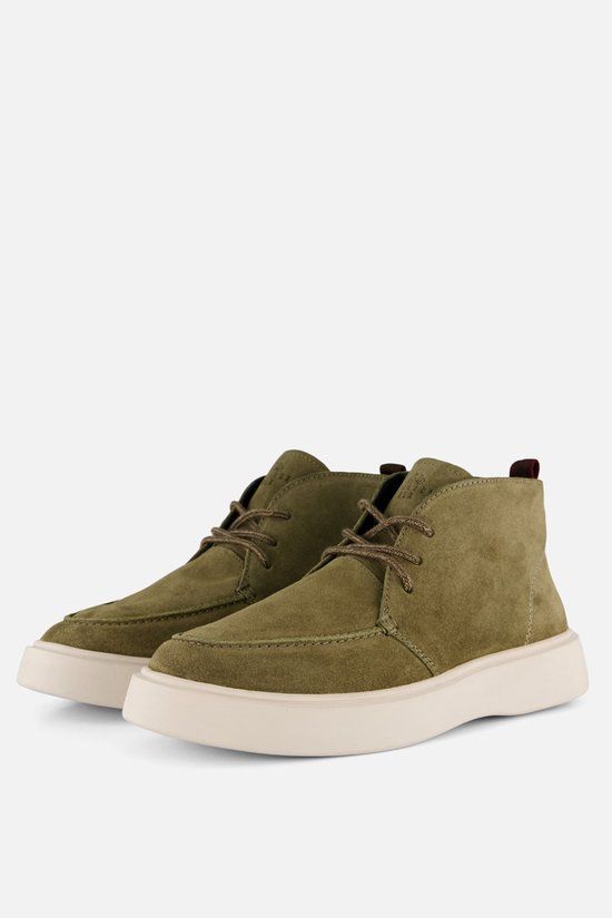 Cycleur de Luxe Veterschoenen groen Suede - Maat 41