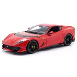 Bburago Ferrari 812 Competizione modelauto 1:18 Bburago rood