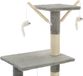 vidaXL Poteau griffoir pour chat avec poteaux en sisal 138 cm beige