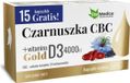 EkaMedica Zwarte komijnzaad CBC Gold + Vitamine D3 4000 IE, 75 capsules