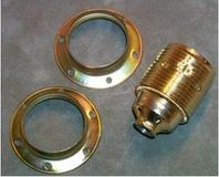 Enzo Lamphouder E27 messing 2xring