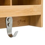 Atmosphera Wandplank Bamboe - Bruin - 4 Haken