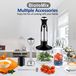 BioloMix 1200W 5-en-1 set blender à main - mélangeur, hachoir, fouet