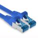 1aTTack.de Patchkabel – 20m Ethernet-, netwerk-, LAN-kabel CAT6a (voor Gigabit-netwerken, routers, switches, modems met RJ45-ingang – blauw)