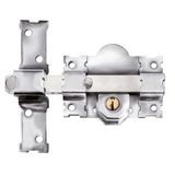 Alfa 12205 - slot sec. Handlock wimpers dubbel vernikkeld