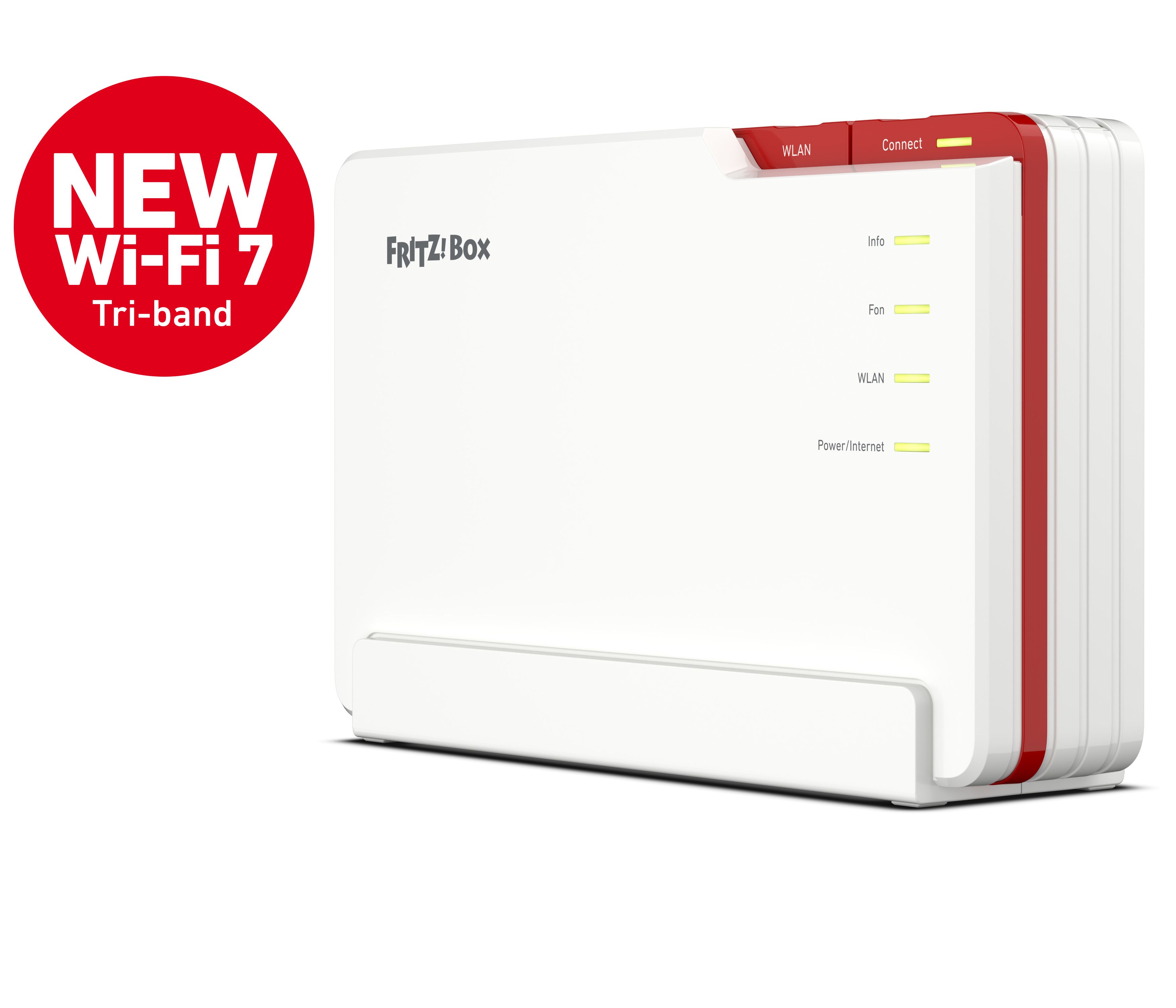 FRITZ! AVM FRITZ!Box 5690 Pro - WiFi 7 Router - Tri-Band - 2.5 Gbps - Bianco