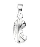 MOOYE ® - Collectie MOOYE Zilveren Skibril kettinghanger 925 zilver 45 mm