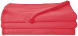 Poyet POLECO fleecedeken STRAWBERRY 220 cm x 240 cm