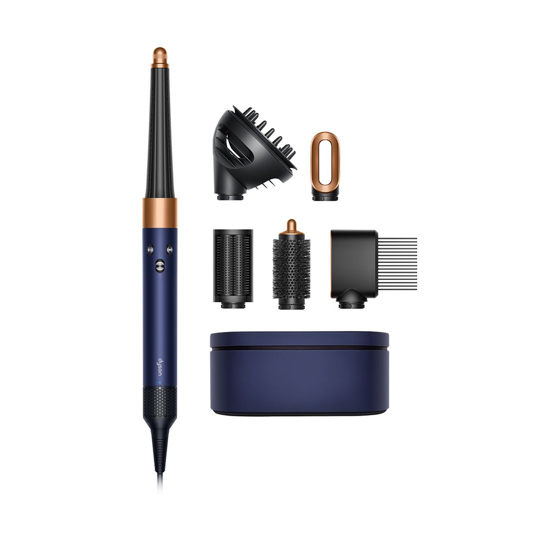 Dyson Airwrap i.d.™ multistyler en föhn Curly+Coily (Pruisisch blauw/Koper)