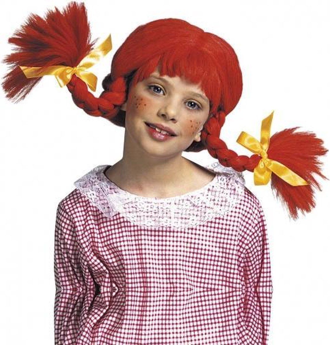Kinderpruik rood