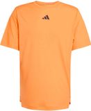 Adidas conçu pour l'entraînement pro lift t-shirt 3-stripes orange L