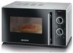Severin MW 7771 Combination Microwave - 20L, 700W, Grill, Black/Silver