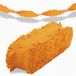 Merkloos / Sans marque Crepe papier feest slingers/guirlande - 6 meter - oranje - feestversiering - uni kleuren