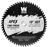 WEN BL1060C Apex 10-inch 60-tandcarbide getipt fijn-afwerking houtbewerking zaagblad