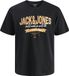 JACK & JONES JJELOGO TEE SS O-NECK 2 COL SS26 SN Heren T-shirt Zwart M