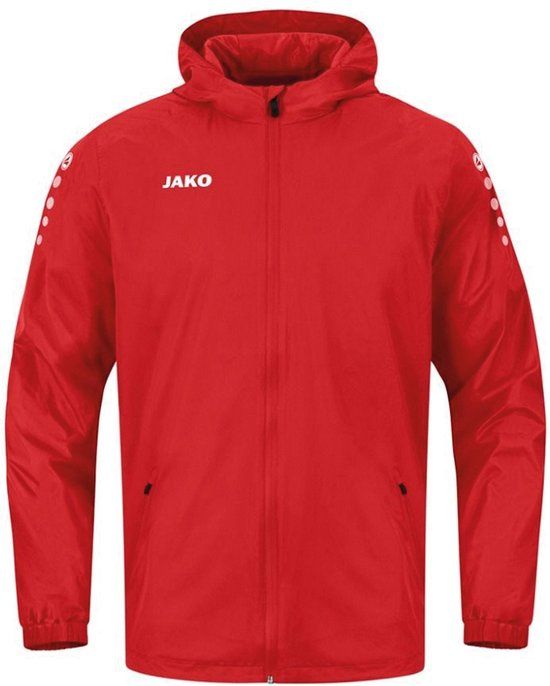 Jako Team 2.0 Regenjas Senior - Maat S - Rood
