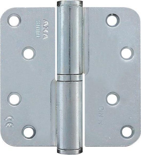 AXA Kogelpaumelle Verzinkt Rechts 89x89 Ronde H 12032523E