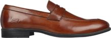 Skechers Trentmore - Corinth demi-chaussure en cuir naturel, cognac, avec Air-Cooled Memory Foam