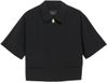 s.Oliver BLACK LABEL s.Oliver Vrouwen Regular Fit Zwart Polyester Indoor-Jacke