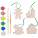 CRELANDO® Set de peinture de figurines de Noël