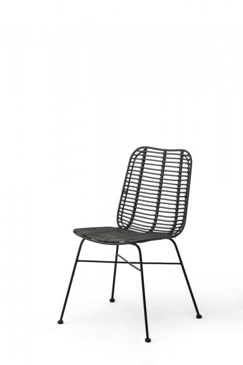 Stapelbare Stoel Palm | Zwart