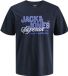 Jack & Jones T-shirt Jjelogo Tee Ss O-neck 2 Col Ss26 Sn 12288016 Navy Blazer Mannen Maat - M