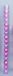 Euronatale Met/GLITT/SAT roze ballen 70 mm 16 stuks