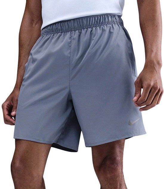 Nike Dri-FIT Challenger 2-in-1 Short Heren - Maat S - Blauw/Grijs