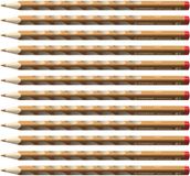 STABILO EASYcolors ergonomisch kleurpotlood voor rechtshandigen, verpakking van 12, oker donker