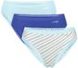 Sloggi Women GO Crush High leg (3-pack) - dames slip - multicolor