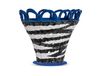 Byon Pot Patty S Ø25 cm Zèbre-bleu