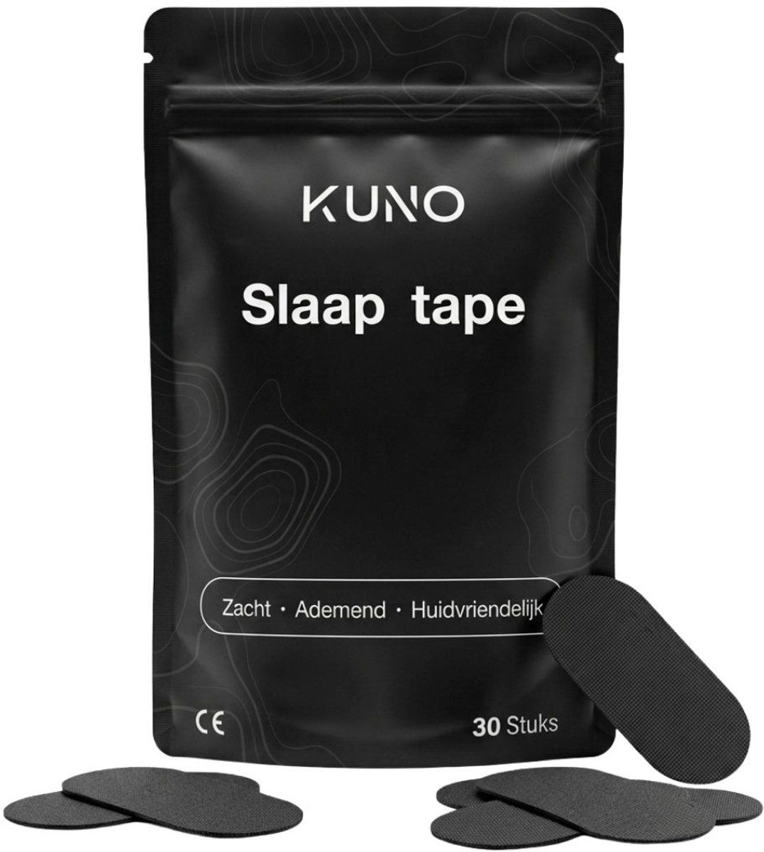Kuno Slaap tape - Mondsticker slapen - Slaap Strips - Anti Snurk - 30st