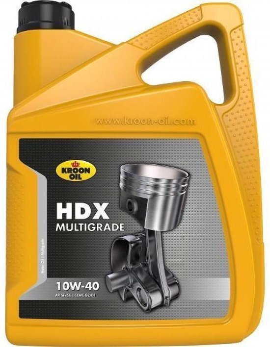 Kroon Oil Motorolie Synthetisch Hdx Multigrade 20w-50 5 Liter