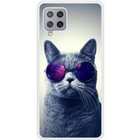 Samsung Galaxy A42 Chat a lunette Verstevigd hoesje met sublimatie bedrukking