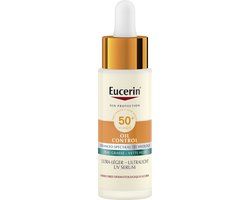 Eucerin Sun Oil Control Ultralicht UV Serum - Zonnebrand - SPF 50+ - 30ml