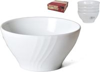 Bormioli Rocco Ebro Kom (13,5 x 7 cm) Keramiek Rond Vaatwasser Veilig