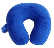 'S Werelds beste kinder nekkussen, zachte microvezel, blauw