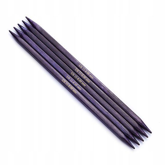 KnitPro I love Cubics sokkendraad 15cm 2.00mm - Houten Breinaalden
