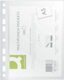 Merkloos / Sans marque PBS Connect Polska Sp. z o.o. Transparante A5 documenthouders, 100 stuks, 50 micron