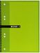 Enri 100430087 - notitieboek met microperforatie, geruit 5 x 5, 40 vellen, A5, meerkleurig