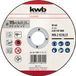 KWB Doorslijpschijf 711811 115x1,0 mm Metaal