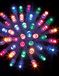 Feeric lights & Christmas Feeric lights Kerstverlichting - gekleurd - 10 meter - 100 led lampjes - transparant snoer