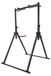 Station de traction réglable - Appareil de musculation pliable - Charge maximale : 200 kg - Réglage de la hauteur : 175–230 cm - Barres de dips réglables : 49–98 cm - Acier au carbone - Noir