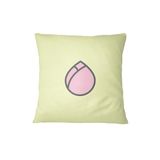 Bona Basics Decoratieve kussenhoes Licht Geel 60x60 cm