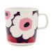 Marimekko Unikko tasse 40 cl White-plum-cranberry-pink