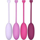 EIS Liefdesballenset van siliconen, 4 stuks, 30 - 115 g