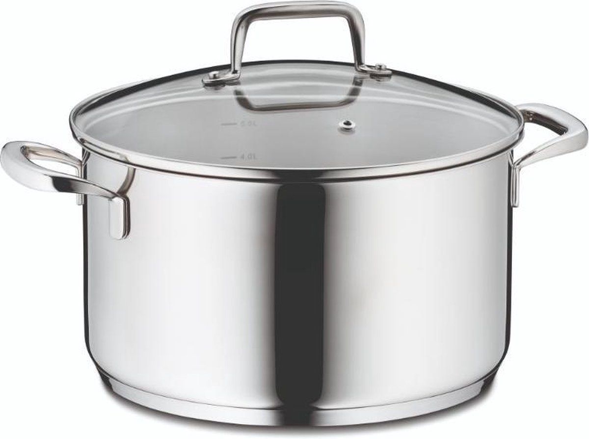Kela Kookpan RVS 5,5 L - Zilver