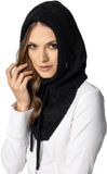 Vivisence Dames Winter Capuchon Sjaal - Zwart
