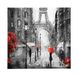 Homemania Eiffeltoren en landschappen voor woonkamer, slaapkamer, meerkleurig, 60 x 3 x 60 cm, HM20KNV60 x 60 – 223, polyester, hout