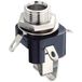 Lumberg KLB 3 Jackplug 6,35 mm Bus, inbouw verticaal Aantal polen: 3 Stereo Zwart 1 stuk(s)